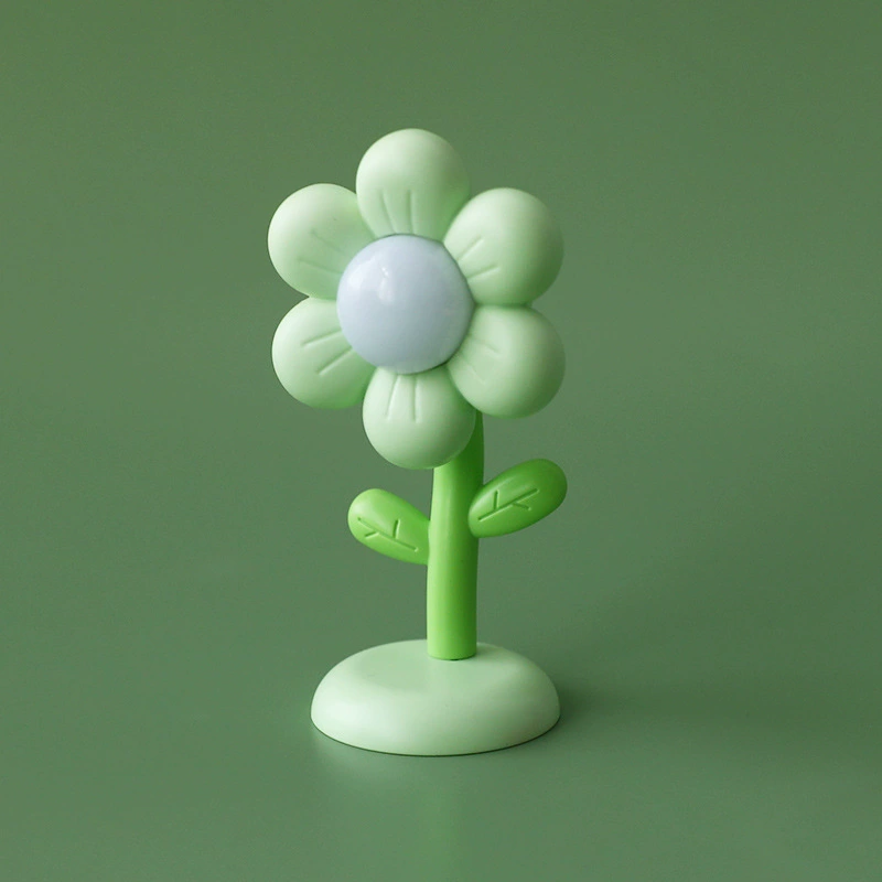 p_1783363444748_7ubr Creative Bedroom Hallway Decoration Mini Children Desktop Ornament Ambiance Light Flower Cream Glue Magnetic Night Light