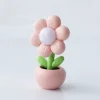 p_1783363446993_b49x Creative Bedroom Hallway Decoration Mini Children Desktop Ornament Ambiance Light Flower Cream Glue Magnetic Night Light
