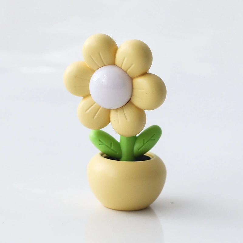 p_1783363449159_bwgj Creative Bedroom Hallway Decoration Mini Children Desktop Ornament Ambiance Light Flower Cream Glue Magnetic Night Light