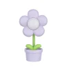 p_1783363451955_eal9 Creative Bedroom Hallway Decoration Mini Children Desktop Ornament Ambiance Light Flower Cream Glue Magnetic Night Light