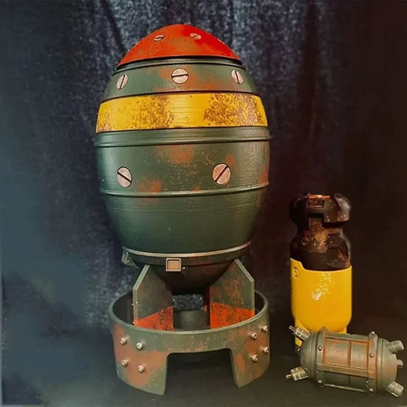 p_1783363475399_8rqx Cross-border Creative Mini Nuclear Bomb Storage Box Missile Ornament Resin Home Living Room Office Desktop Decoration