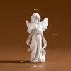 p_1783363517165_rtd7 Cross-border European Vintage Flower Fairy Cute Angel Resin Decoration Bedroom Study Girl Heart Craft Ornament