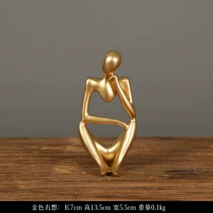 p_1783363550240_wyiy Cross-border Creative Personality Mini Abstract Figure Decoration Nordic Living Room Bedroom Study Desktop Ornament Home Decor