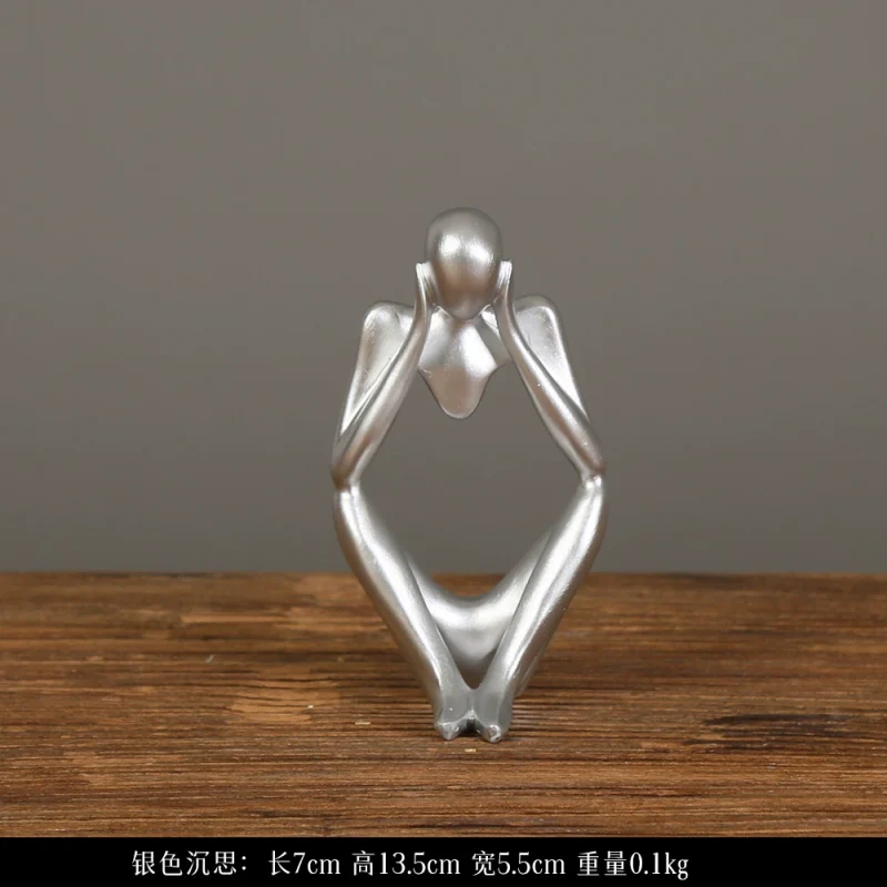 p_1783363555043_3kmt Cross-border Creative Personality Mini Abstract Figure Decoration Nordic Living Room Bedroom Study Desktop Ornament Home Decor
