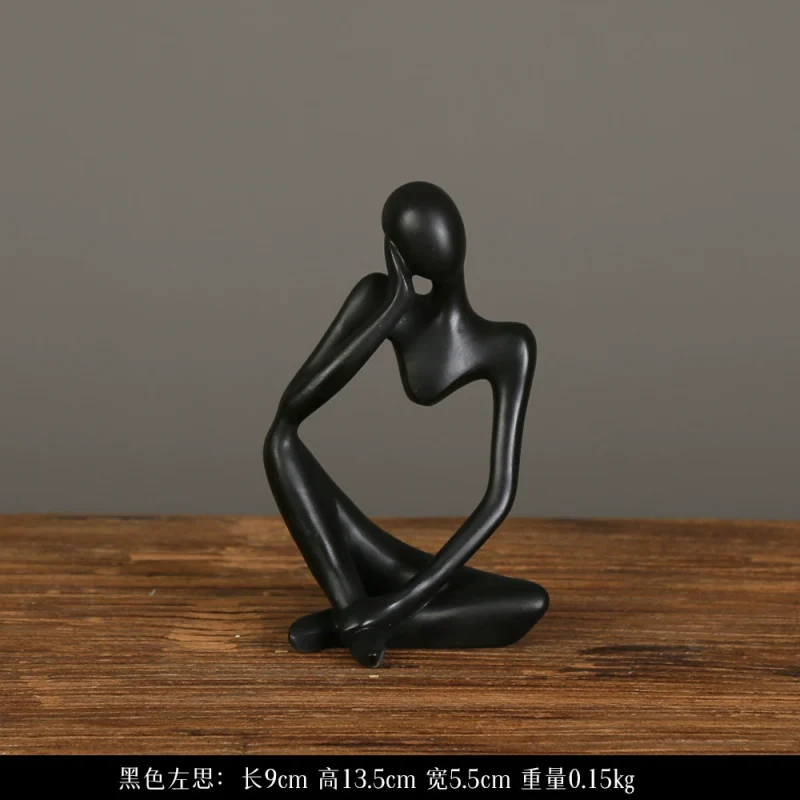 p_1783363560637_4hx6 Cross-border Creative Personality Mini Abstract Figure Decoration Nordic Living Room Bedroom Study Desktop Ornament Home Decor