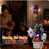 Cross-border Creative New Resin Decoration Night Light Bedroom Swing Ghost Night Light Halloween Decoration Small Ornament