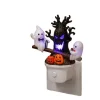 Cross-border Creative New Resin Decoration Night Light Bedroom Swing Ghost Night Light Halloween Decoration Small Ornament
