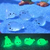 Cross-border Hot Micro Landscape Glowing Seal Fish Tank Aquarium DIY Decoration Accessories Cute Desktop Ornament