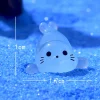 Cross-border Hot Micro Landscape Glowing Seal Fish Tank Aquarium DIY Decoration Accessories Cute Desktop Ornament