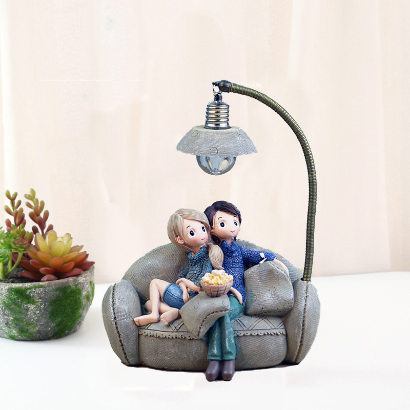 Bedroom Creative LED Night Light - Soft Warm Glow Plug-in