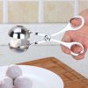 prod23_O1CN01l8nkkp1WEIOgf5Mve_2207566332756-0-cib Stainless Steel Ice Cream Scoop & Meatball Maker - Scissor-Style Kitchen Tool