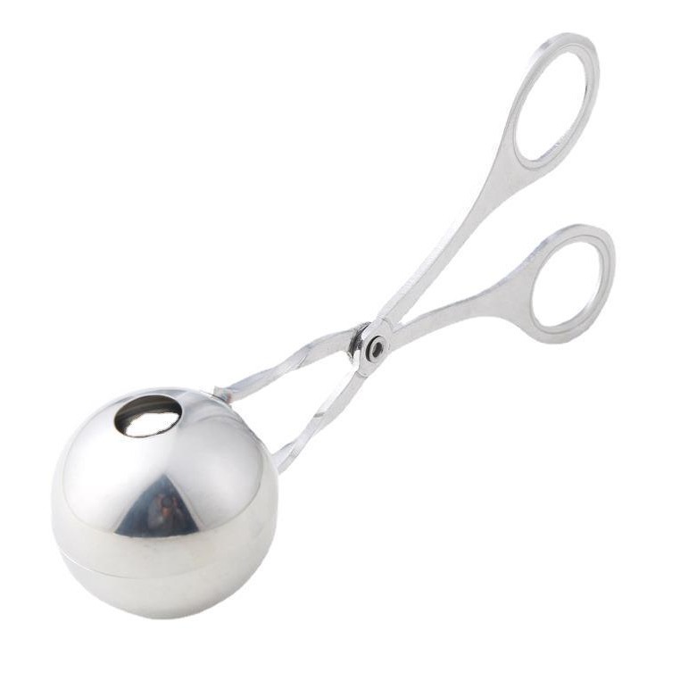 prod23_O1CN01uYE3Rj1WEIXDdyKrn_2207566332756-0-cib Stainless Steel Ice Cream Scoop & Meatball Maker - Scissor-Style Kitchen Tool