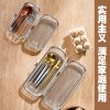 304 Stainless Steel Cutlery Basket - Dishwasher Utensil Holder & Kitchen Organizer