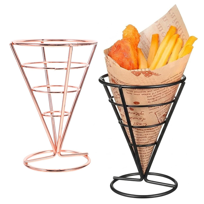 prod29_O1CN01bNzfbE1dcIlRl2mp6_2216809313756-0-cib American-Style Fry Basket - Iron Wire Snack Basket for Fries, Chicken & Restaurant Serving