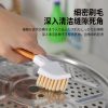 Triangular Gap Cleaning Brush - Foldable Kitchen Sink Drain Cleaner