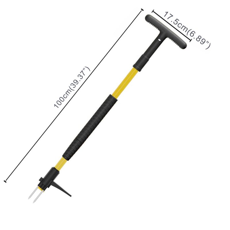 pull-03.jpg Hand Press Weed Puller - PP Garden Weeding Tool Ergonomic Weed Remover for Lawn & Garden