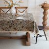 Tablecloth tablecloth-04 Americana Vintage Floral Tablecloth - Washable Jacquard Table Cover, 13 Patterns & 14 Sizes