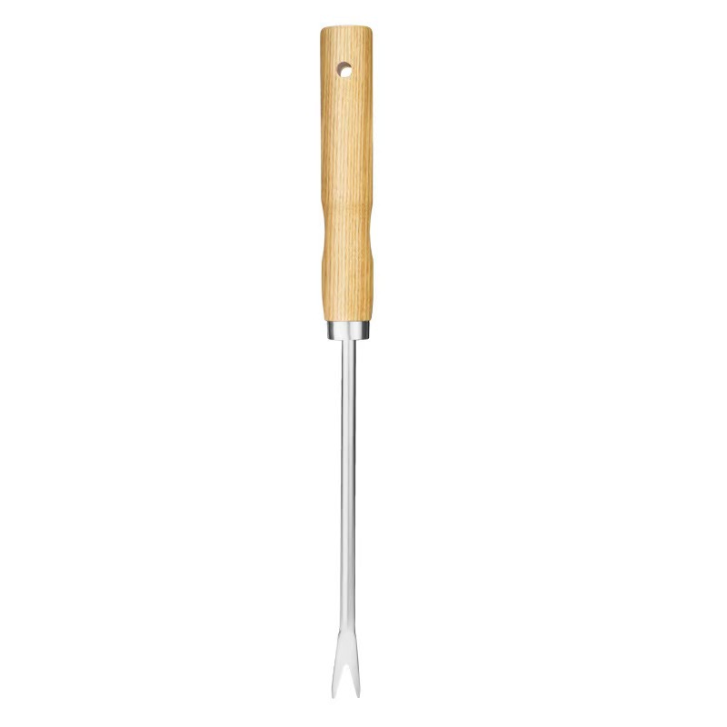 trowel-07.jpg Stainless Steel Garden Trowel Set - Wood Handle Gardening Tools for Planting Digging Weeding