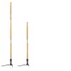 Standing Weed Puller Tool - 45 Inch Long Handle Garden Weeder with 3 Rod Extensions for Weeding